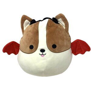 Squishmallow Corgi Reginald Devil Dog Plush 12" Halloween Kellytoy